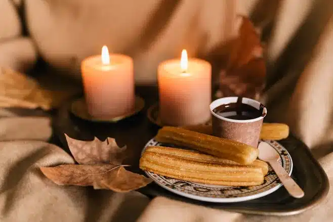 Deléitate con el chocolate con churros