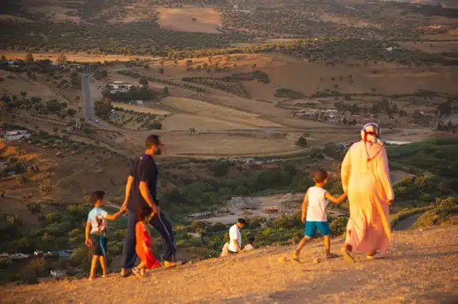 Disfruta de un paseo hacia el alto de Arnuíde, donde crecen los arándanos