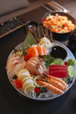 Especialidades de mariscos y pescados