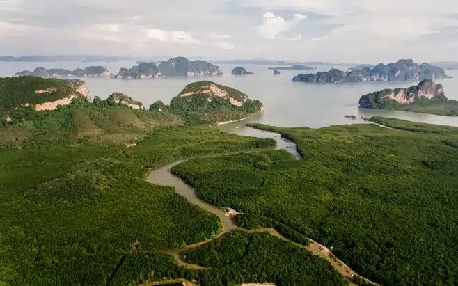 Islas destacadas en la Ría de O Barqueiro
