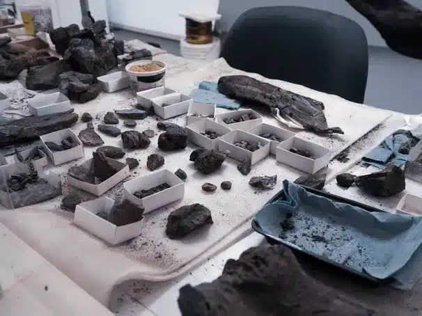Las excavaciones arqueológicas y los hallazgos encontrados en Santomé