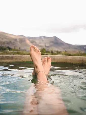 Recomendaciones para llegar a las termas caminando