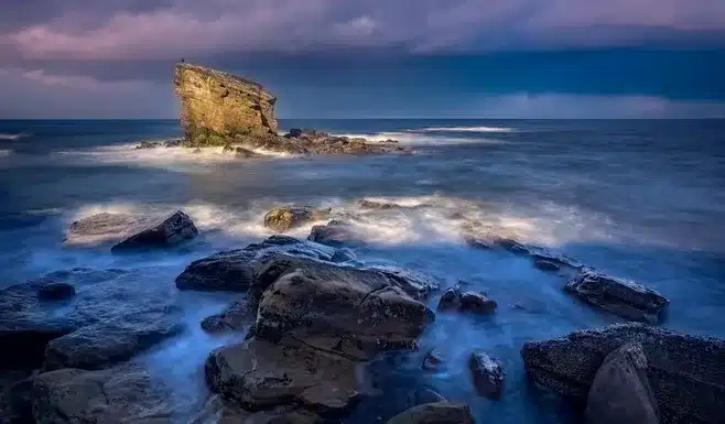 Vistas impresionantes de la costa y la ría de Corcubión